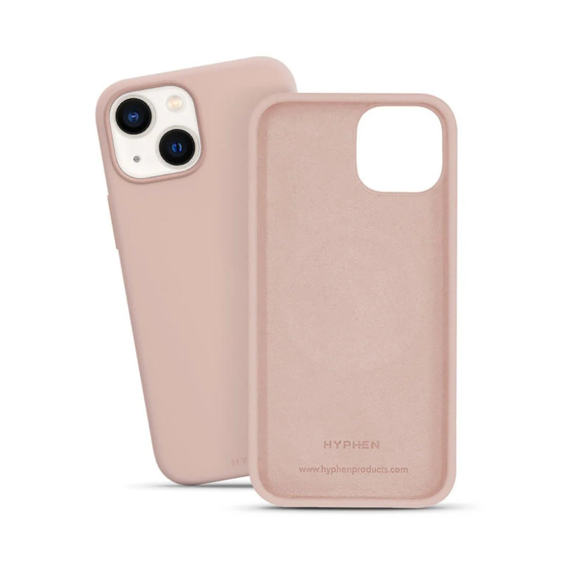 Hyphen Tint Silicone MagSafe Case for iPhone 14 Plus - Sand Pink - حامي هاتف